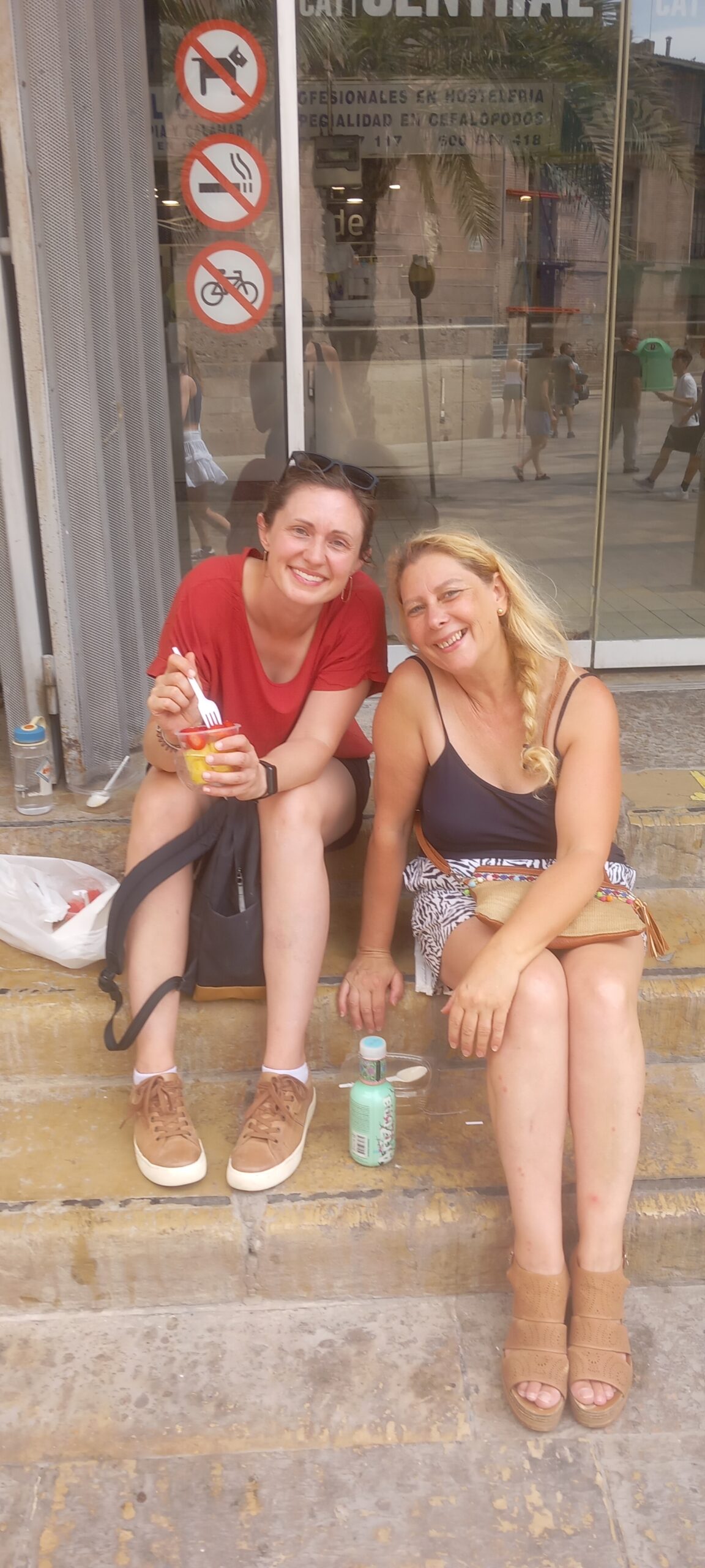 Practising Spanish at the Central Market in Valencia