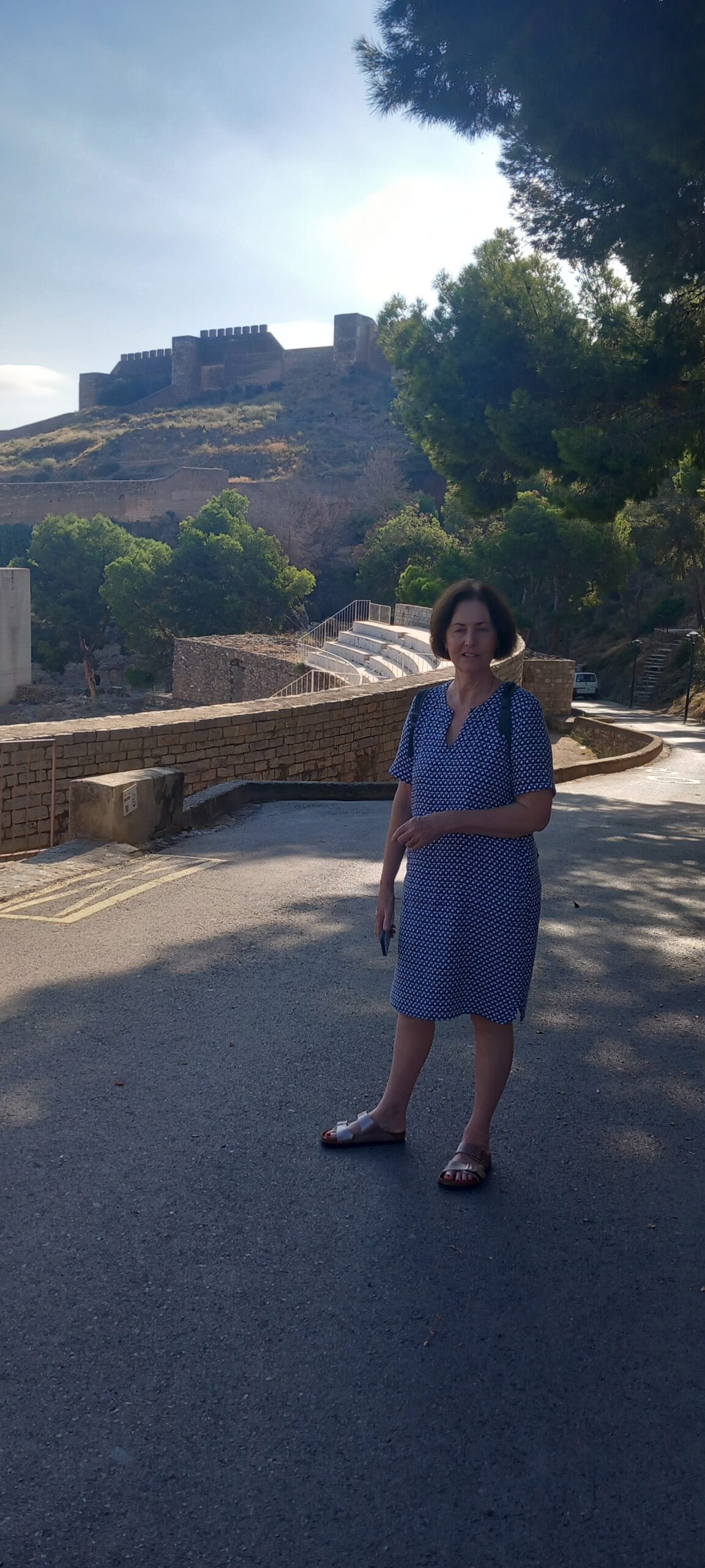 Roman castle in Sagunto near Valencia